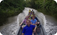 Spanish Students in the Amazon Jungle